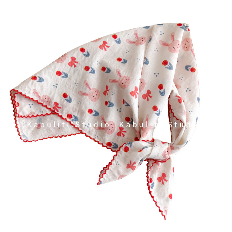 Cotton Linen Square Scarf  58  - огляд і ціна Head Wrap Turban