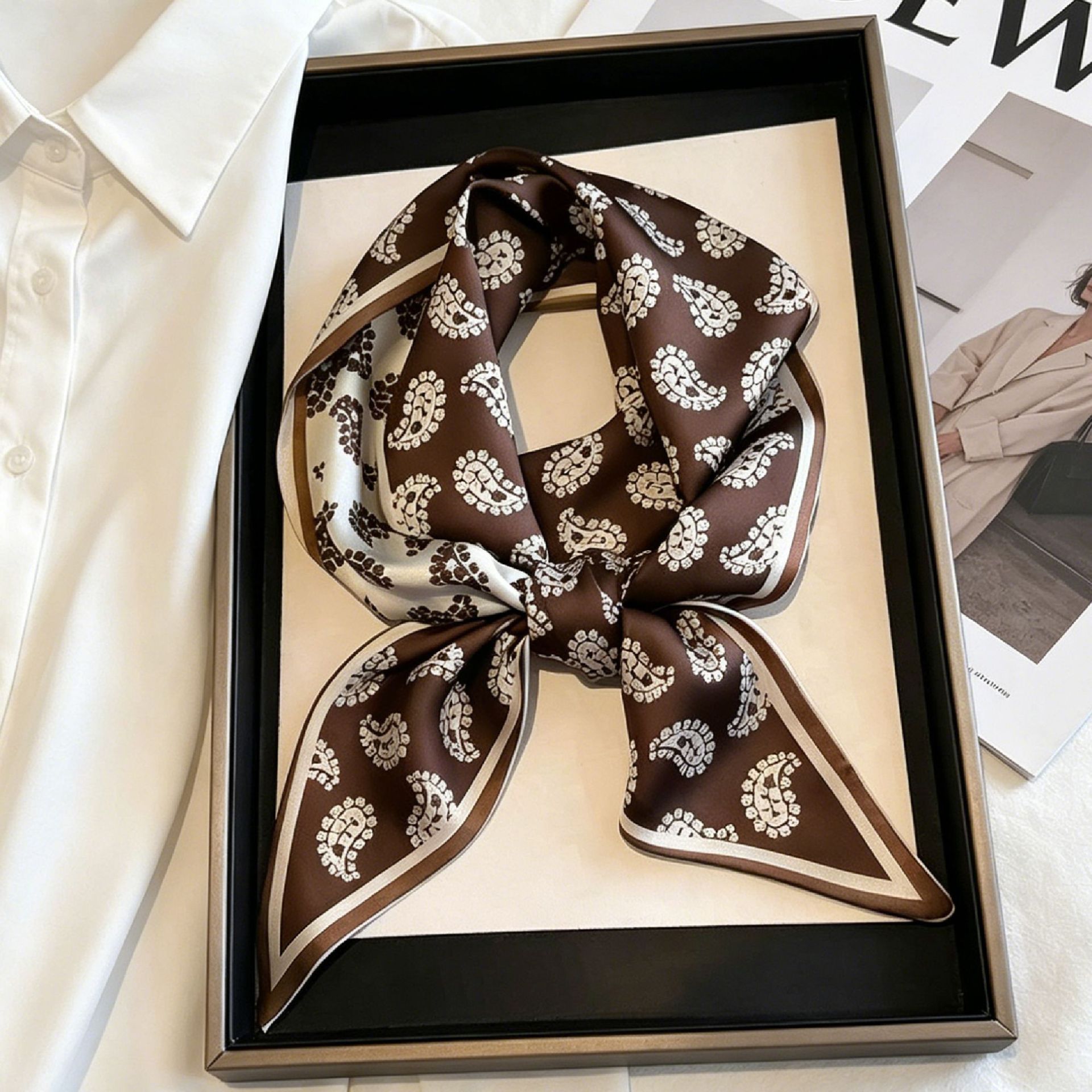 Luxury Long Neckerchief Skinny - огляд і ціна Head Wrap Turban