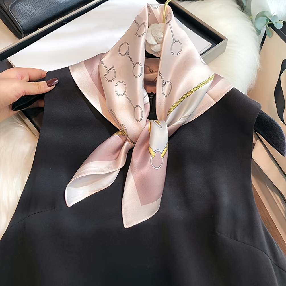 Luxury 100% Pure Silk Square S - огляд і ціна Silk Neck Scarf