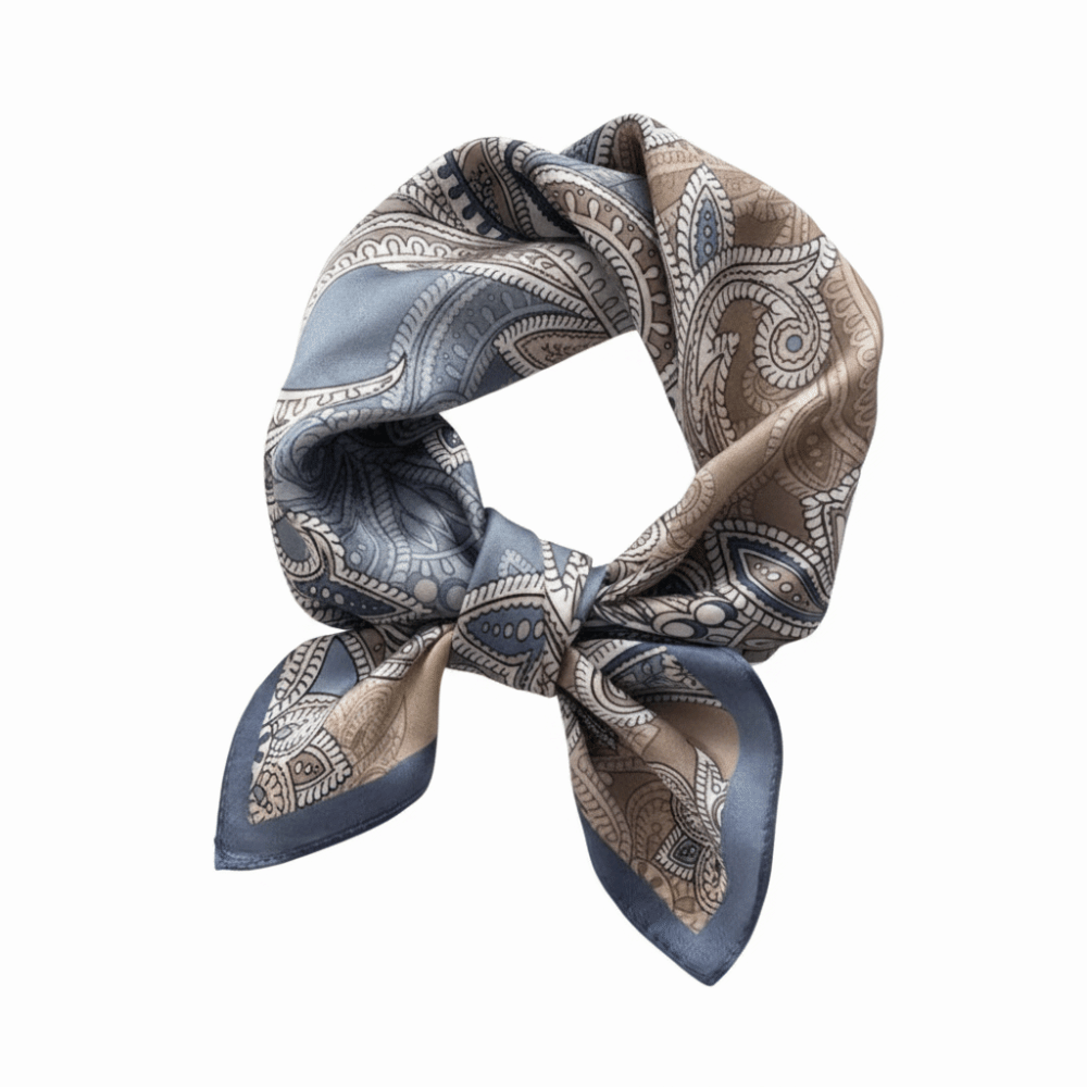 Silk Material Silk Square Scar - огляд і ціна Scarf Silk Square