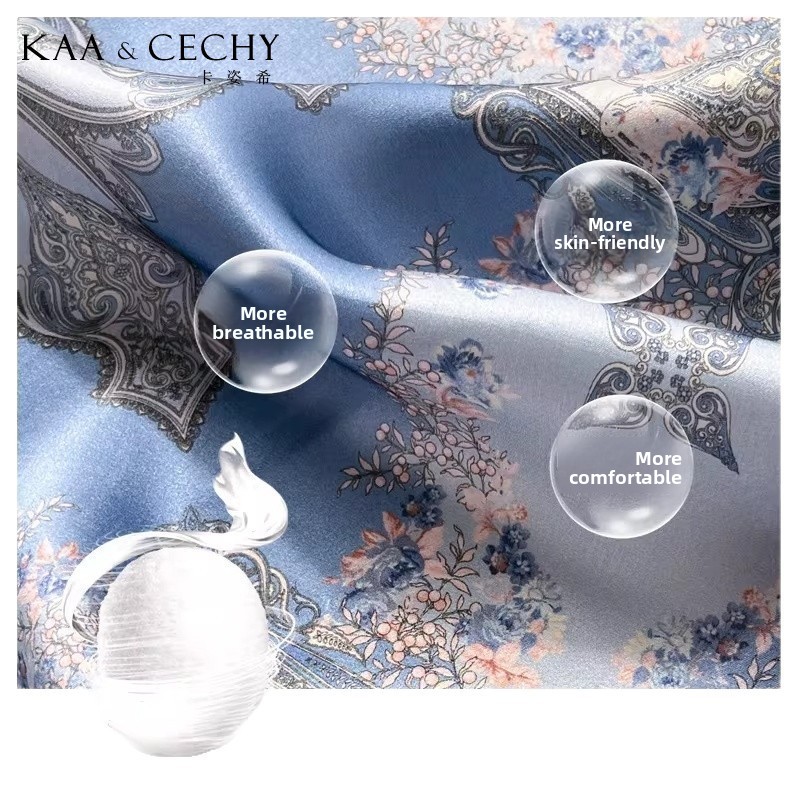 Baroque Floral 100% Mulberry S - огляд і ціна Head Wrap Turban